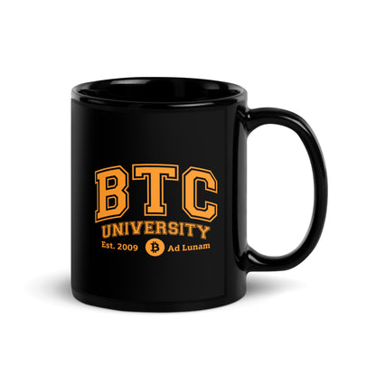 Black BTC Alumni Glossy Mug