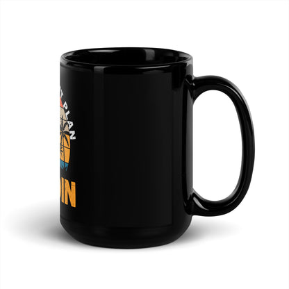 Bitcoin Black Coffee Mug