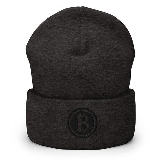 Bitcoin Beanie Cuffed