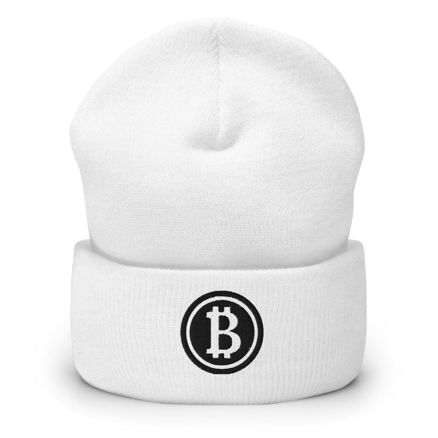 Bitcoin Cuffed Beanie