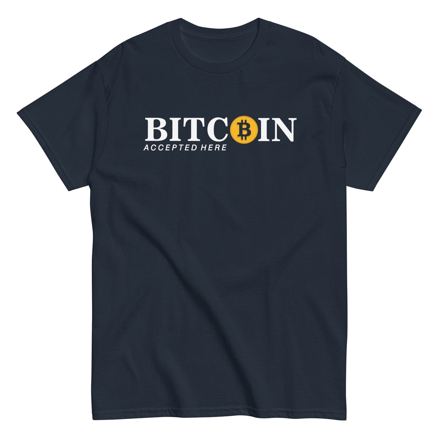 Bitcoin Accepted Here Classic T-Shirt