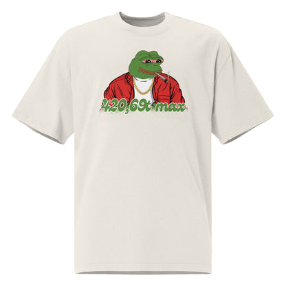 PEPE Oversized faded t-shirt