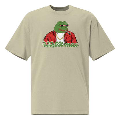 PEPE Oversized faded t-shirt