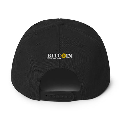 Bitcoin Snapback Hat