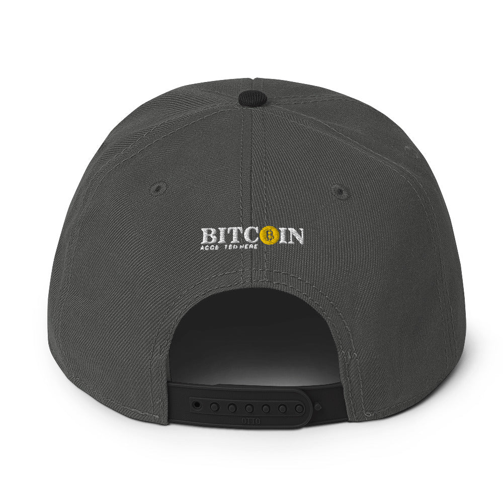 Bitcoin Snapback Hat