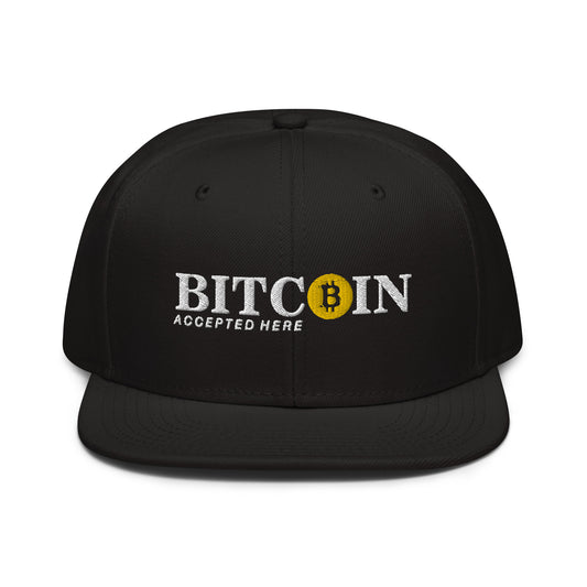 Bitcoin Snapback Hat