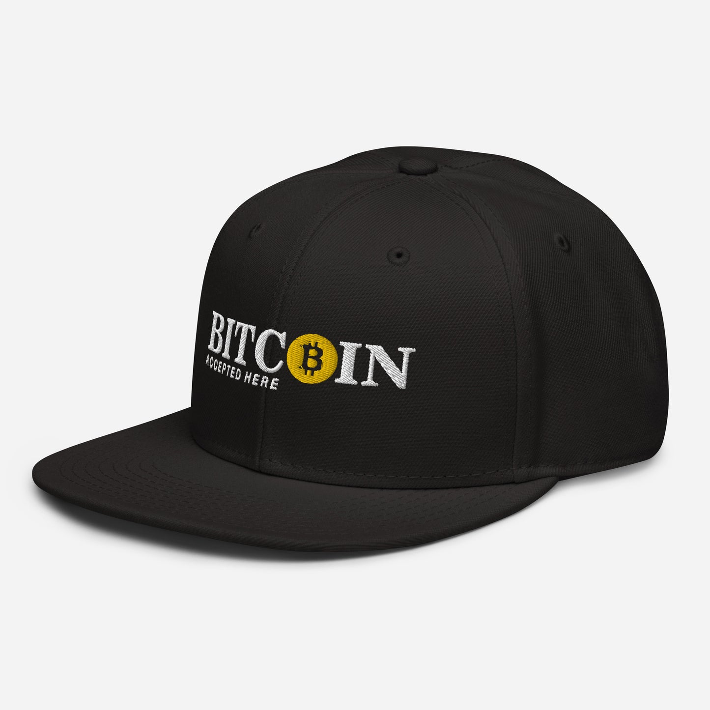 Bitcoin Snapback Hat