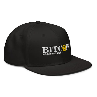 Bitcoin Snapback Hat