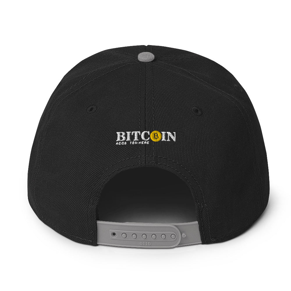 Bitcoin Snapback Hat