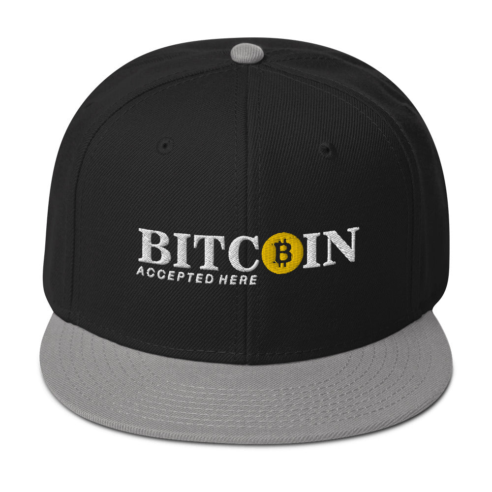 Bitcoin Snapback Hat