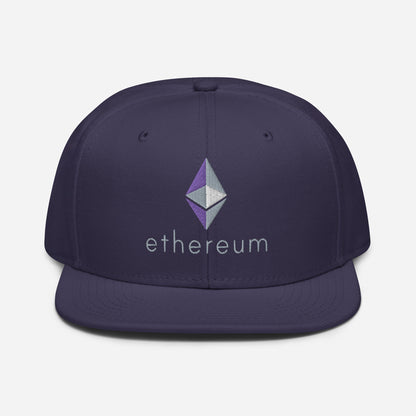 Ethereum Snapback Hat