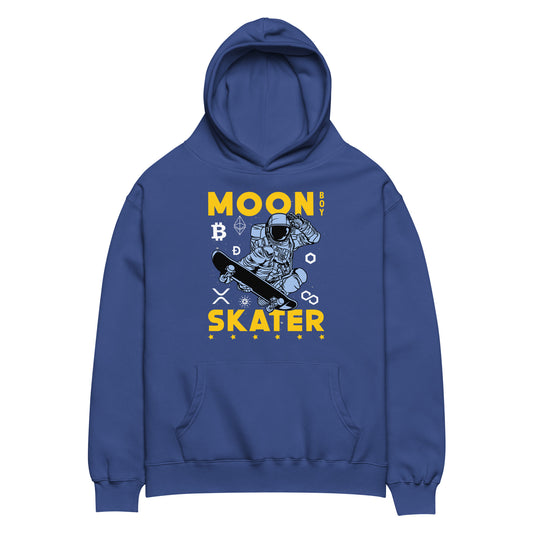 Blue Moon Boy skater oversized hoodie