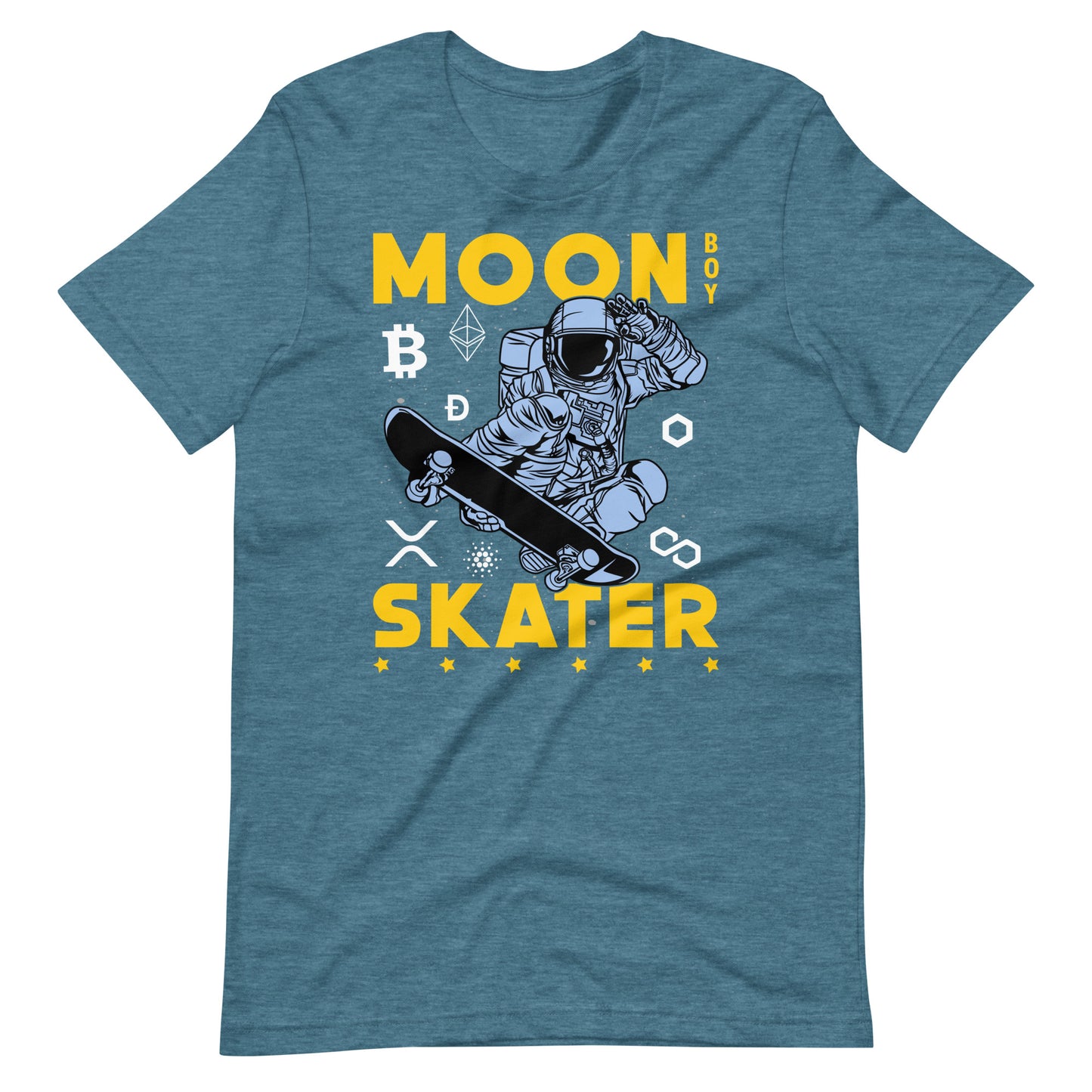 Crypto Moon Boy Skater t-shirt