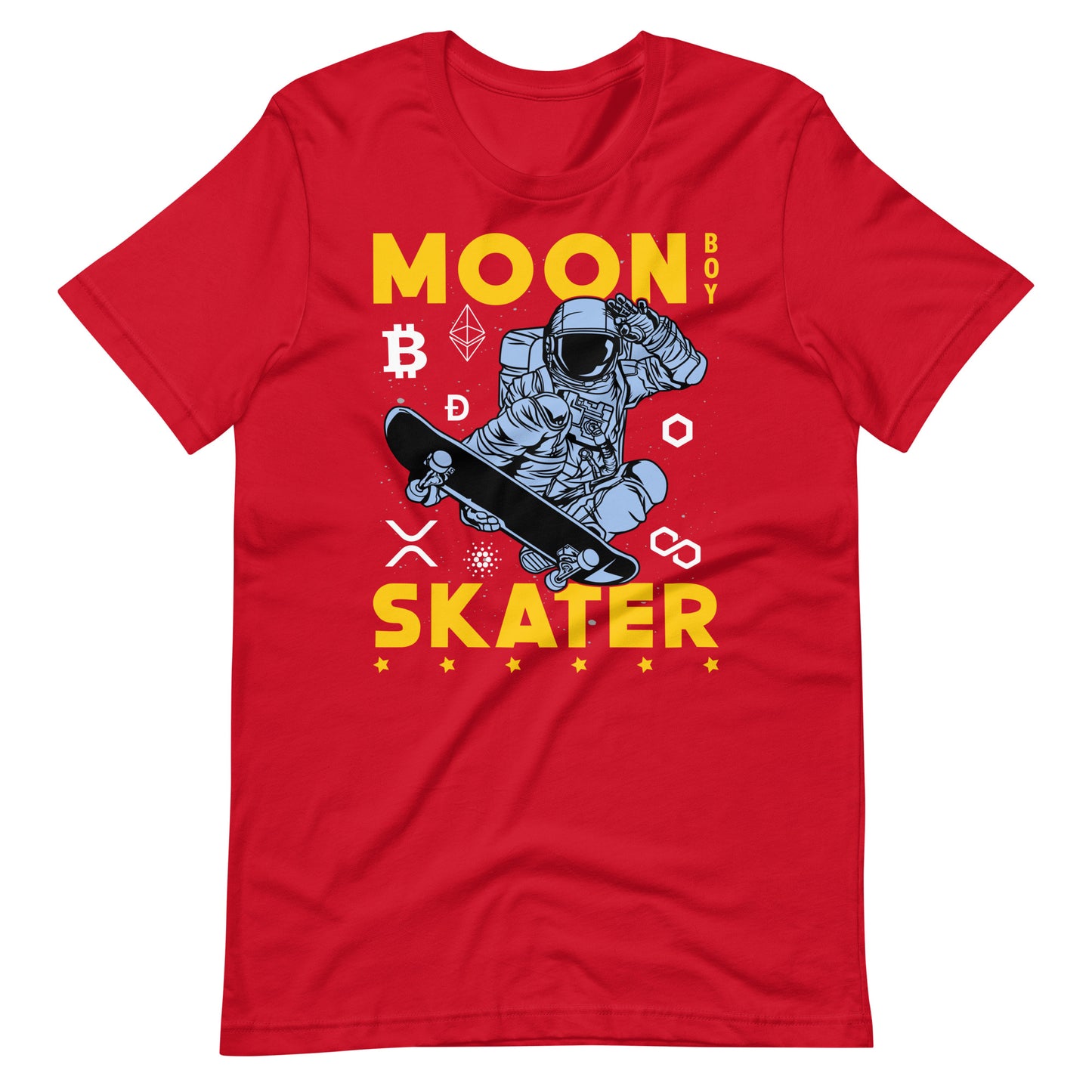 Crypto Moon Boy Skater t-shirt