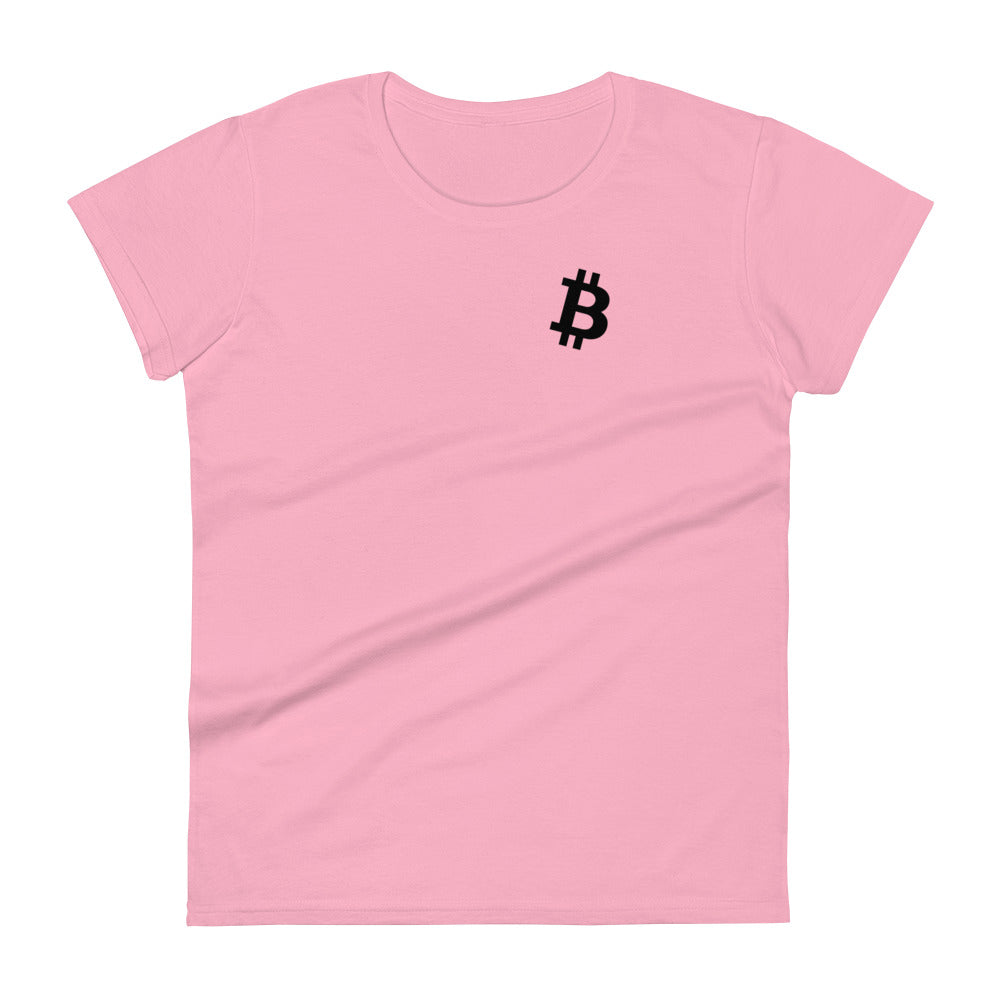 Women's short sleeve Bitcoin t-shirt