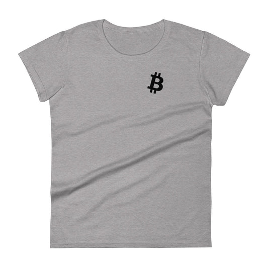 Women's short sleeve Bitcoin t-shirt