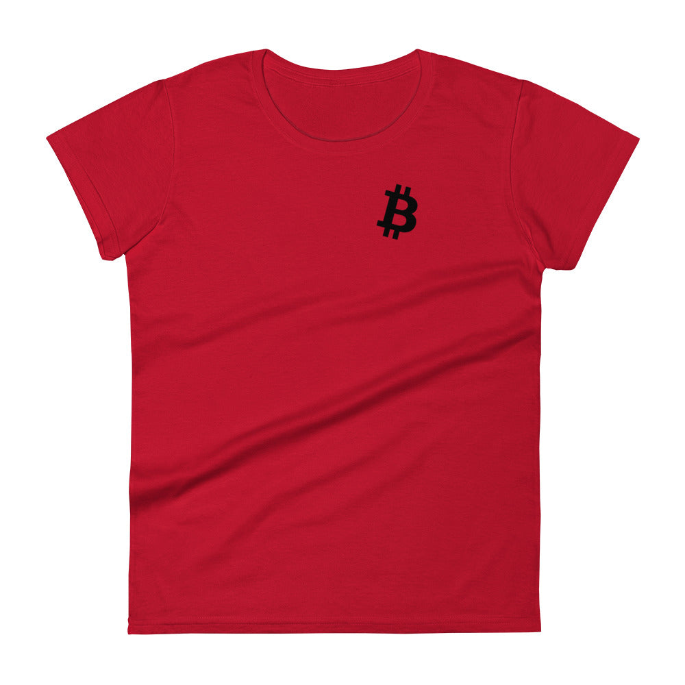 Women's short sleeve Bitcoin t-shirt