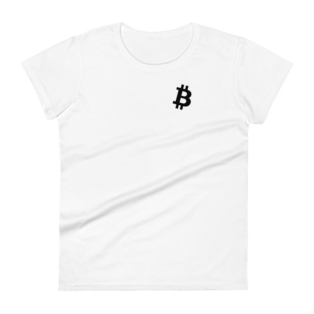 Women's short sleeve Bitcoin t-shirt